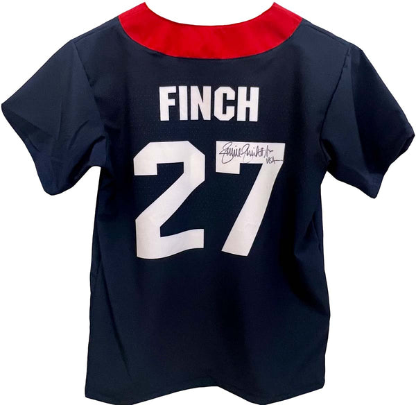 Autographed Jersey - Jennie Finch USA Jersey 2 (Red or Blue  display picture 1