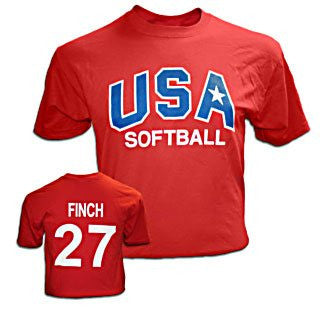 USA Finch Red T-Shirt